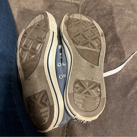 Chuck Taylor Converse All Star Low Top Blue Womens  8 Men's 6 - Picture 6 of 6